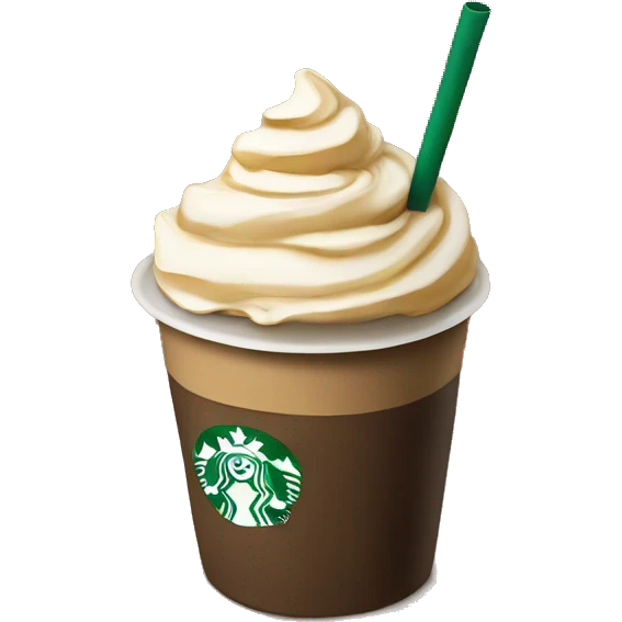 Starbucks coffee emoji