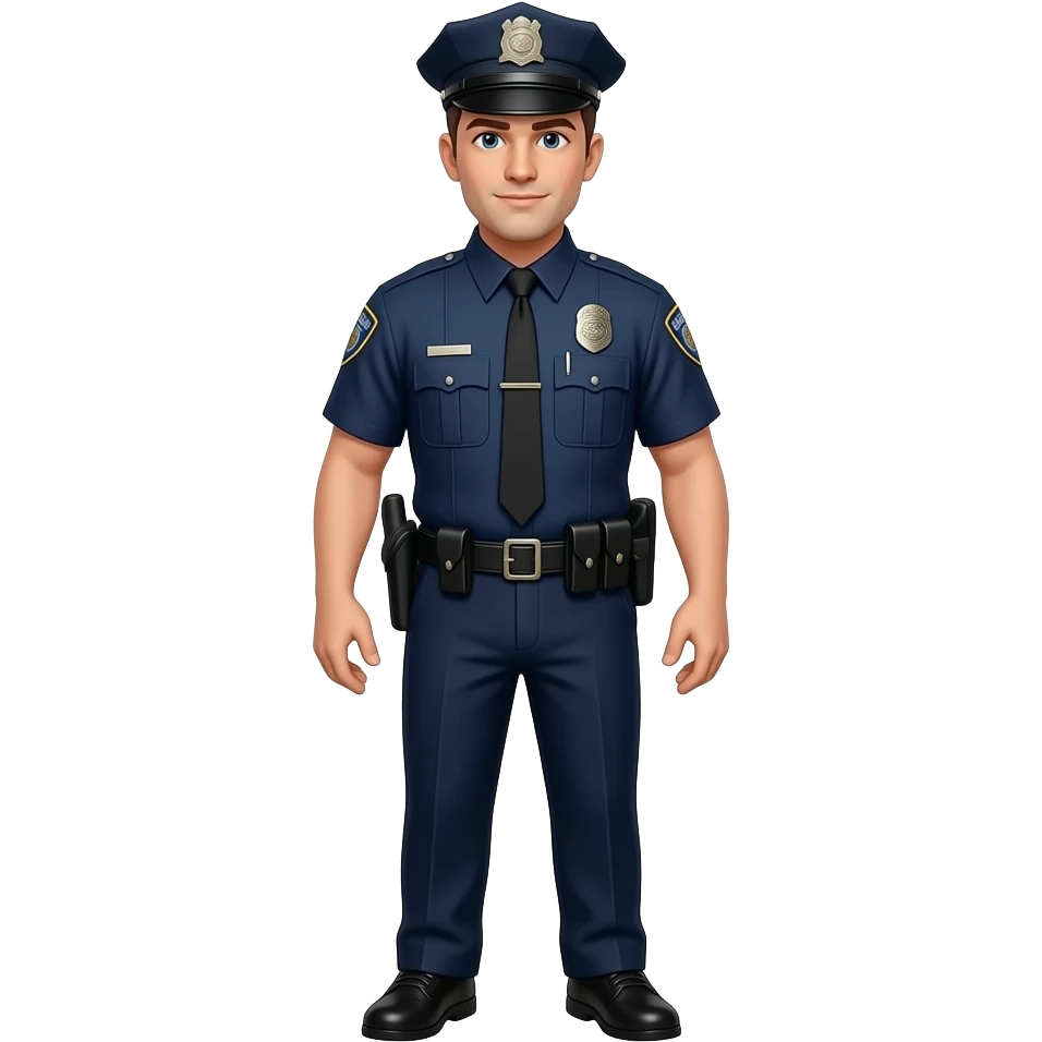 police full body emoji