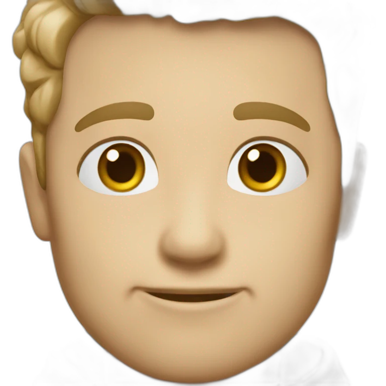 белая новогодняя елка emoji