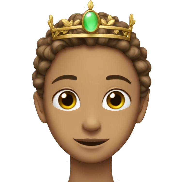 Bronze tiara  emoji
