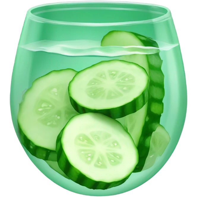 Cucombr detox Water emoji