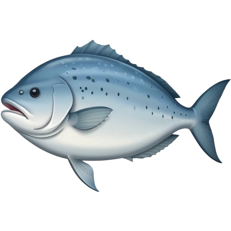 Big halibut fish emoji