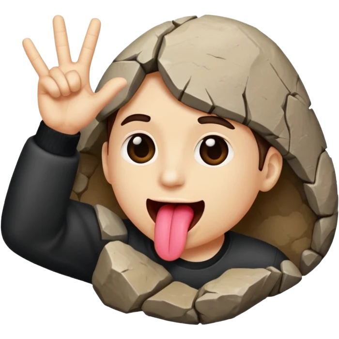 😝🤟 emoji