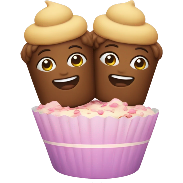 Twin Cupcakes emoji