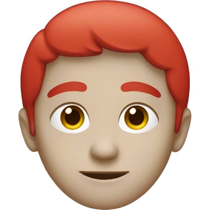Red colour round circle  emoji