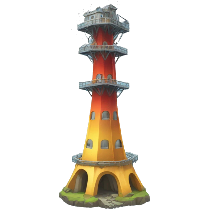 Drop tower  emoji