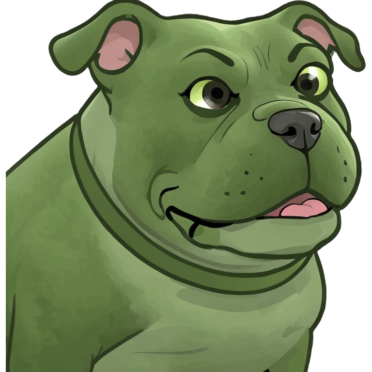 Bulldog emoji