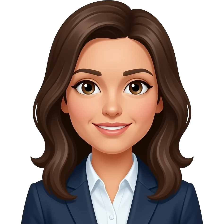 Tan Brunette working emoji