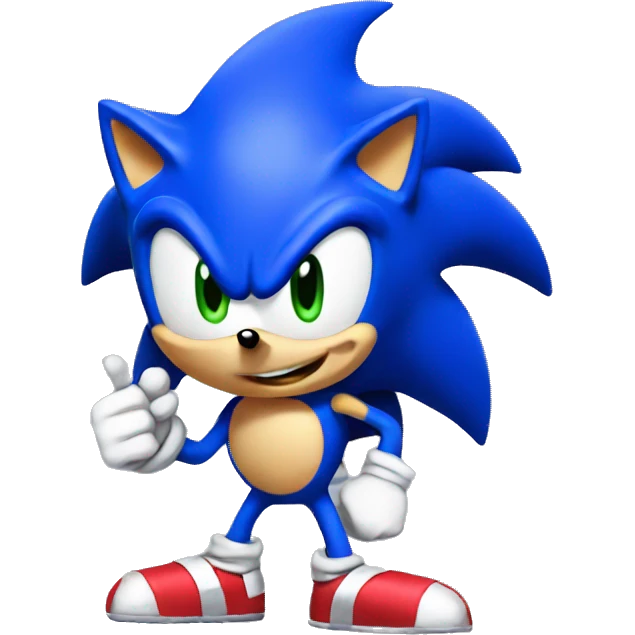 sonic emoji