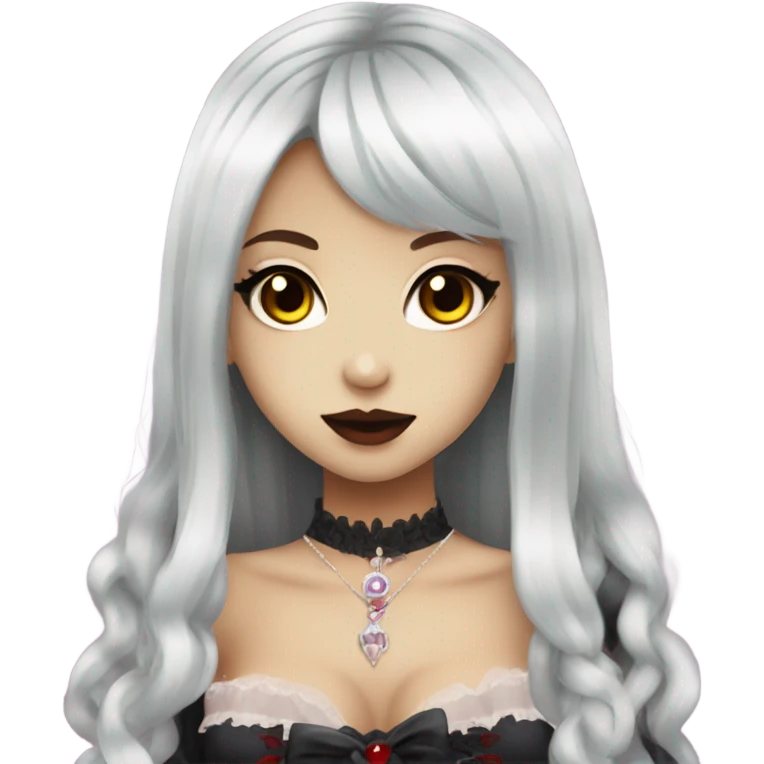 Vampire hime gyaru girl emoji
