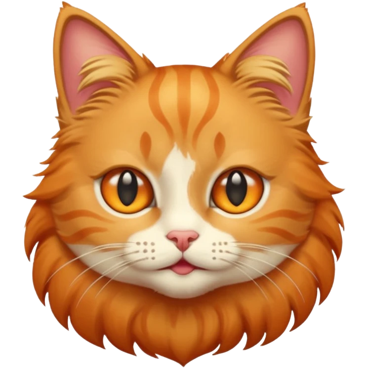 گربه ی چشم ستاره ای و ایموجی طور emoji