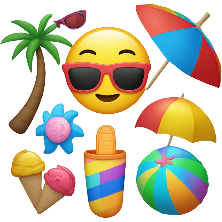 Summer emojis emoji