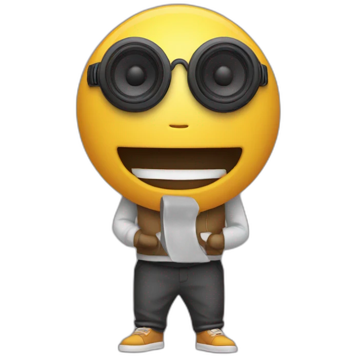 cool speaker emoji