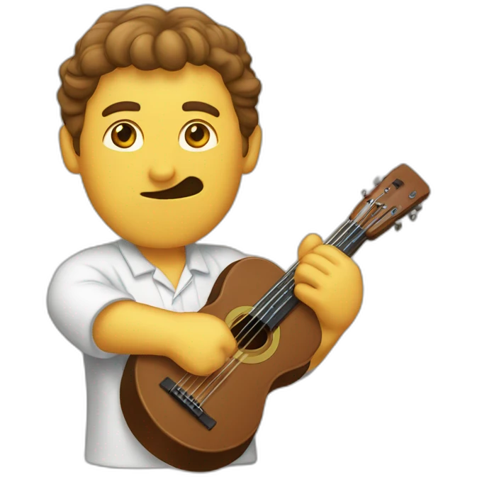 Relógio tocando emoji