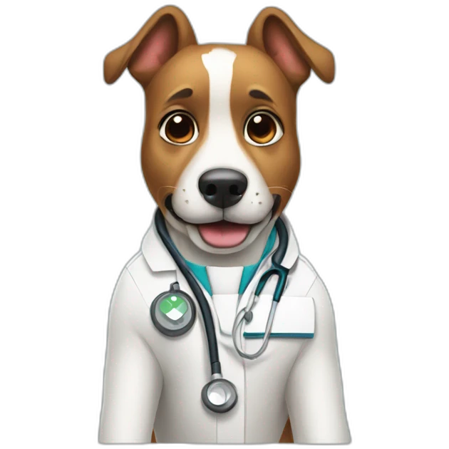 medic of dogs emoji