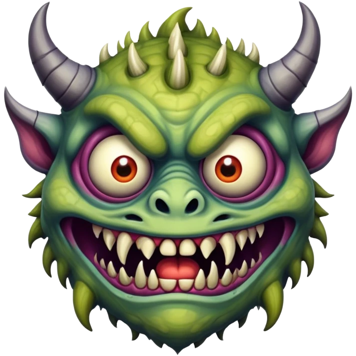 Scary emoji