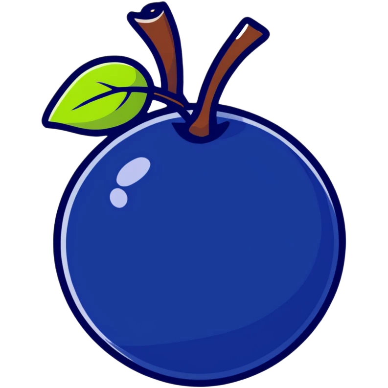 blueberry emoji