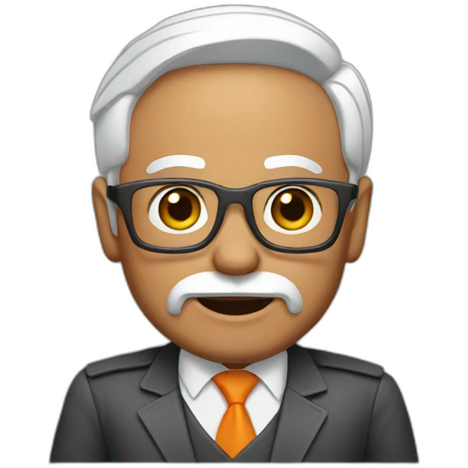Modi super man emoji