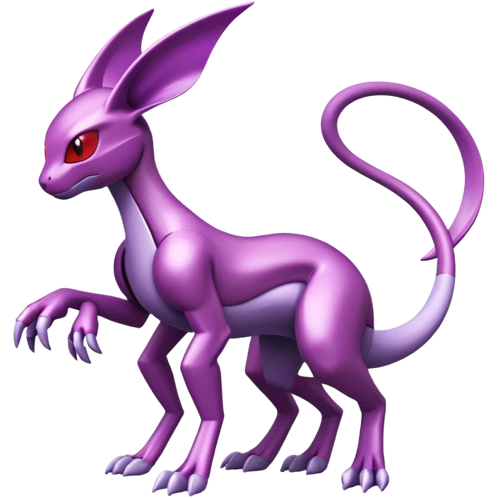 Mewtwo-Palkia-Genesect-Pokémon-Fakémon-hybrid-creature emoji