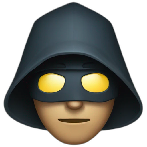 shadowy-hacker emoji