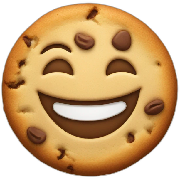 smiling cookie emoji