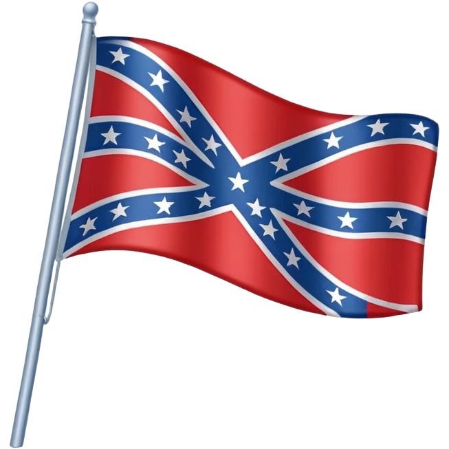 Confederate flag emoji