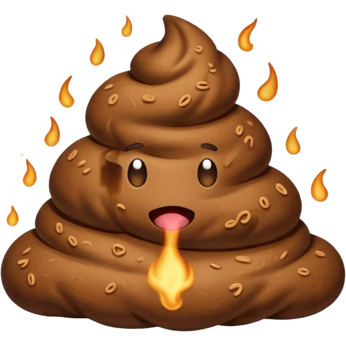 smelly poop emoji