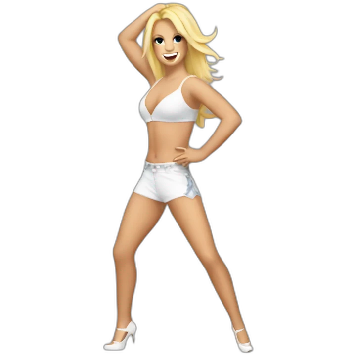 Britney spears bailando emoji