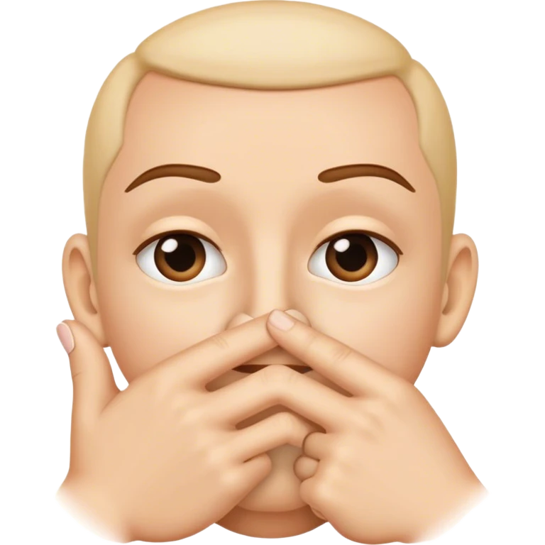 Emojis qui fait le signe shhhhhh emoji