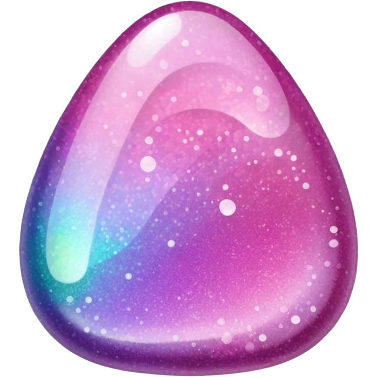  glitter nail polish emoji