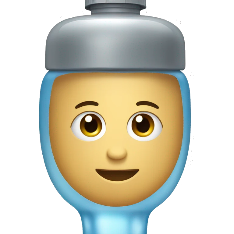 Water bottle emoji
