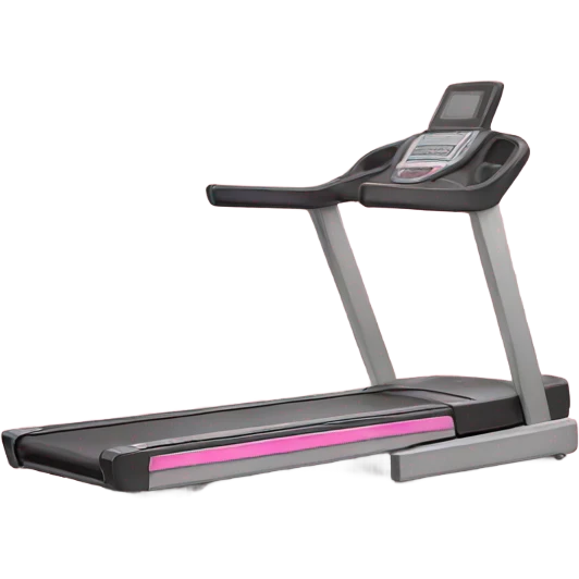 pink treadmill emoji