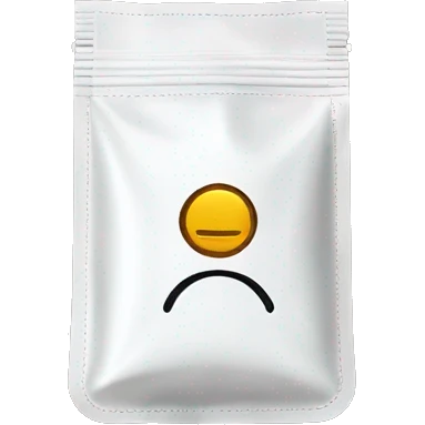 Nicotine pouch emoji