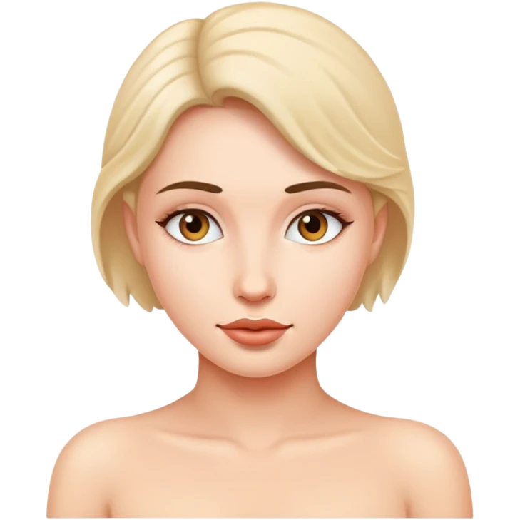 Nude woman emoji
