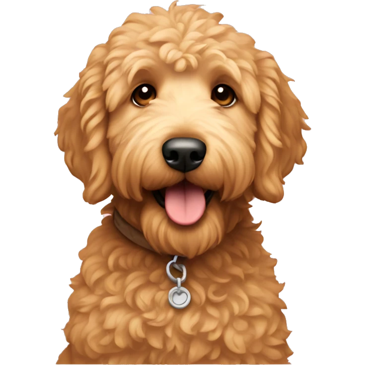 Golden doodle  emoji