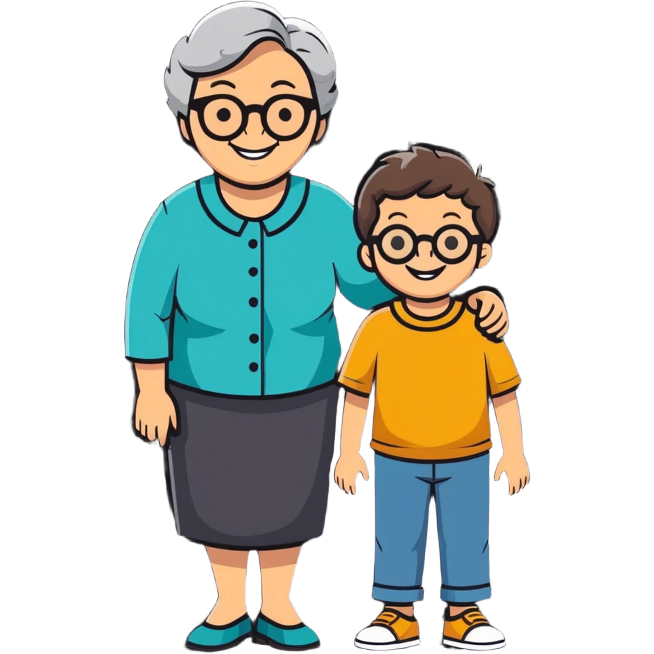 Oma und ihr neffe emoji