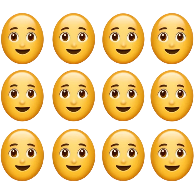 Tek yumurta ikizleri emoji