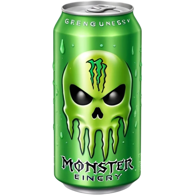  Monster energy drink emoji