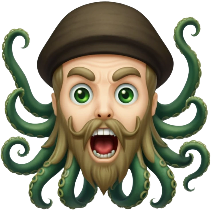 davy jones screaming emoji