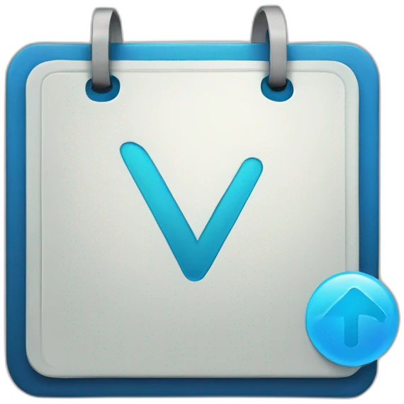 Citcular blue verification badge with a checkmark inside it emoji