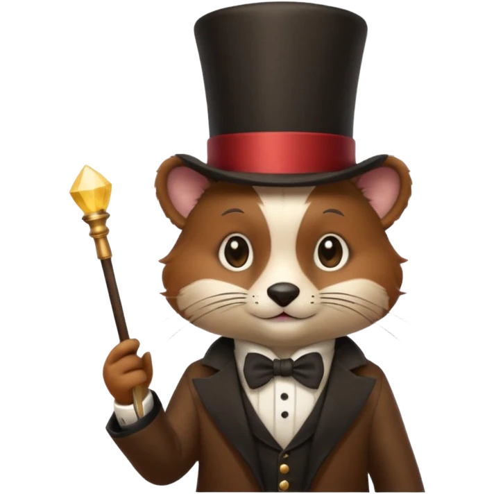magician animal emoji