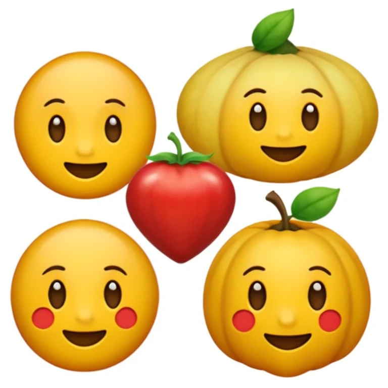 Квадраты разных цветов с надписями: i (красный цвет), o (зеленый цвет) emoji