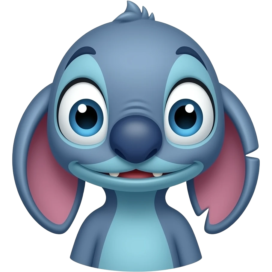 Stitch wondering if something is right emoji