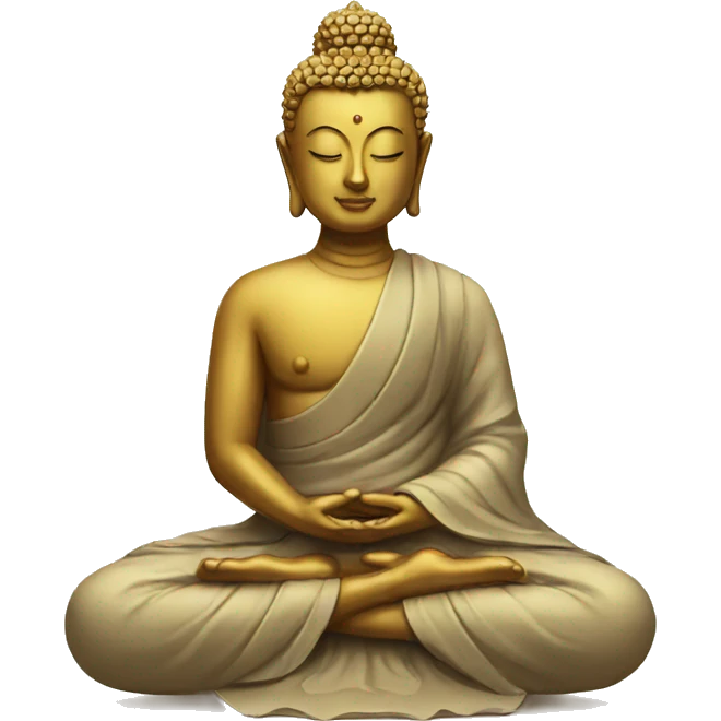 buddha meditation emoji