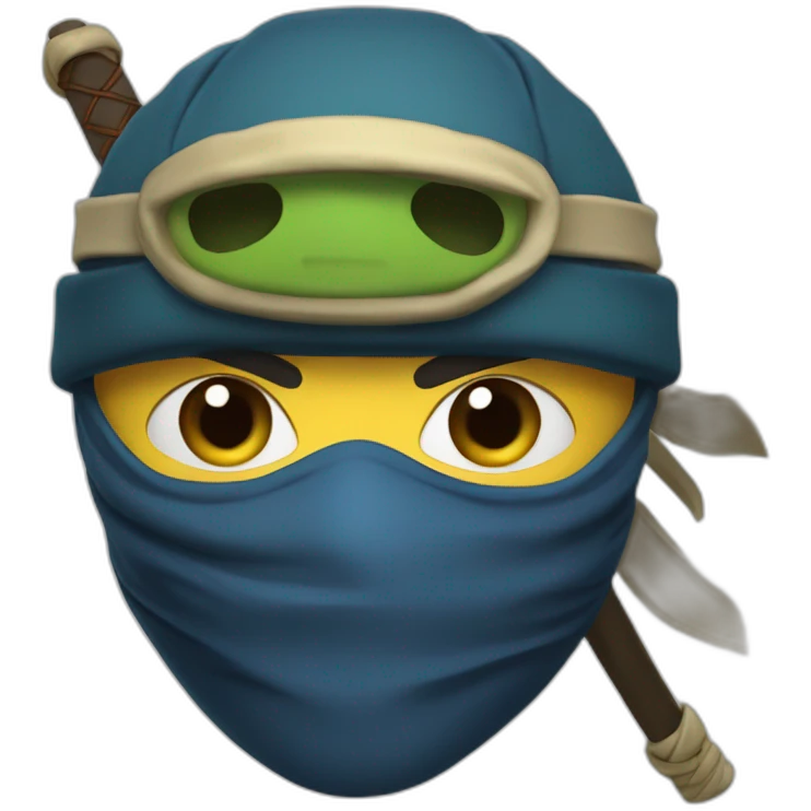 Tortuga ninja leonardo emoji