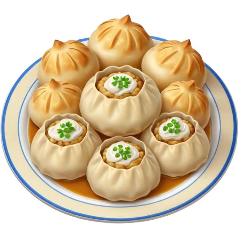 Ukrainian dumpling emoji