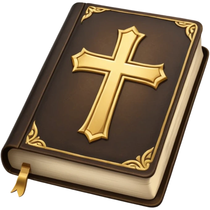 Opened bible emoji