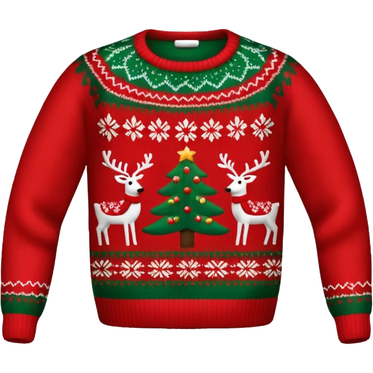 christmas sweater emoji