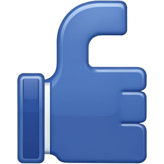 Facebook logo emoji