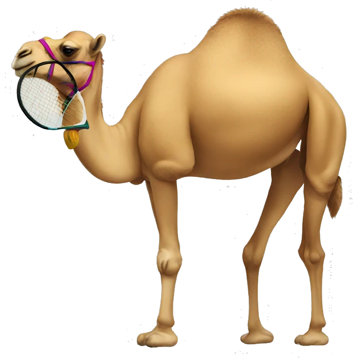 CAMEL tennis emoji